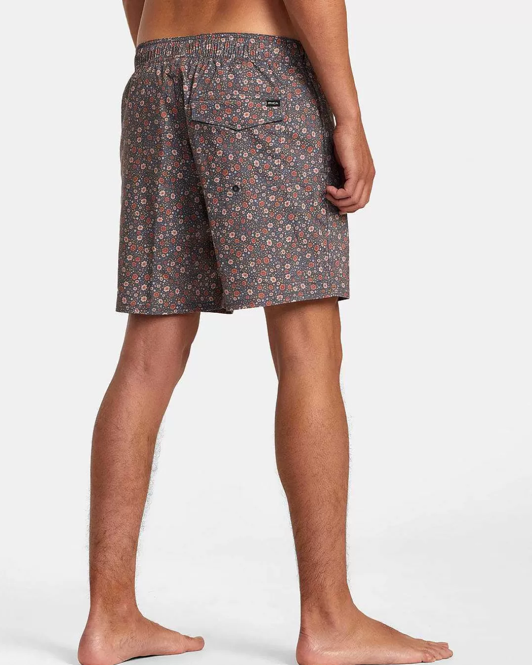 Calções De Cintura Elastica Barnes 17">RVCA Cheap