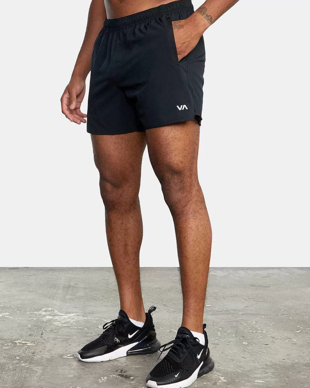Calções De Corrida Com Cintura Elastica Yogger 15">RVCA Fashion