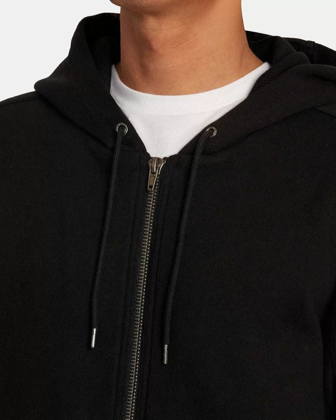 Camisola Com Capuz E Zip De Cota De Corrente>RVCA Outlet