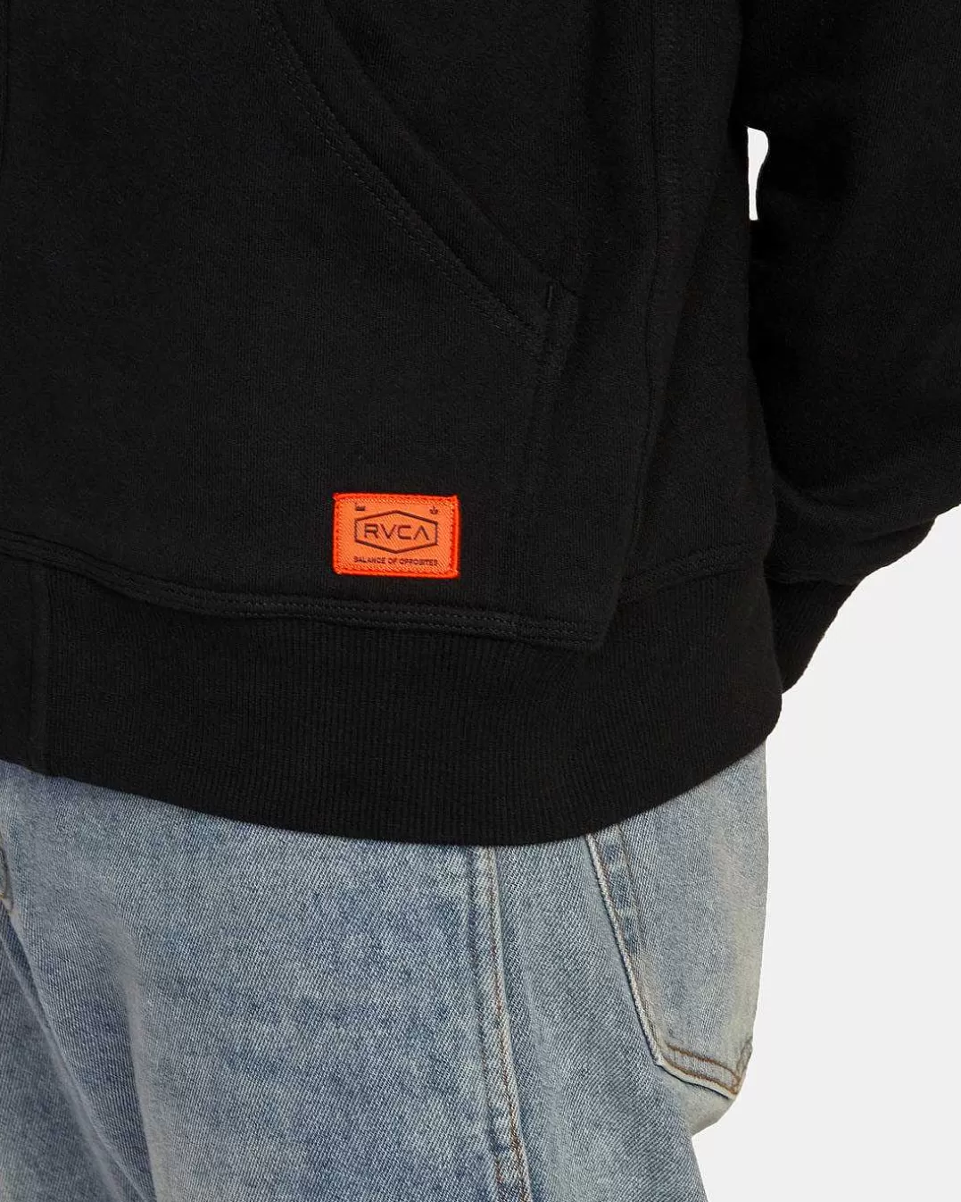 Camisola Com Capuz E Zip De Cota De Corrente>RVCA Outlet