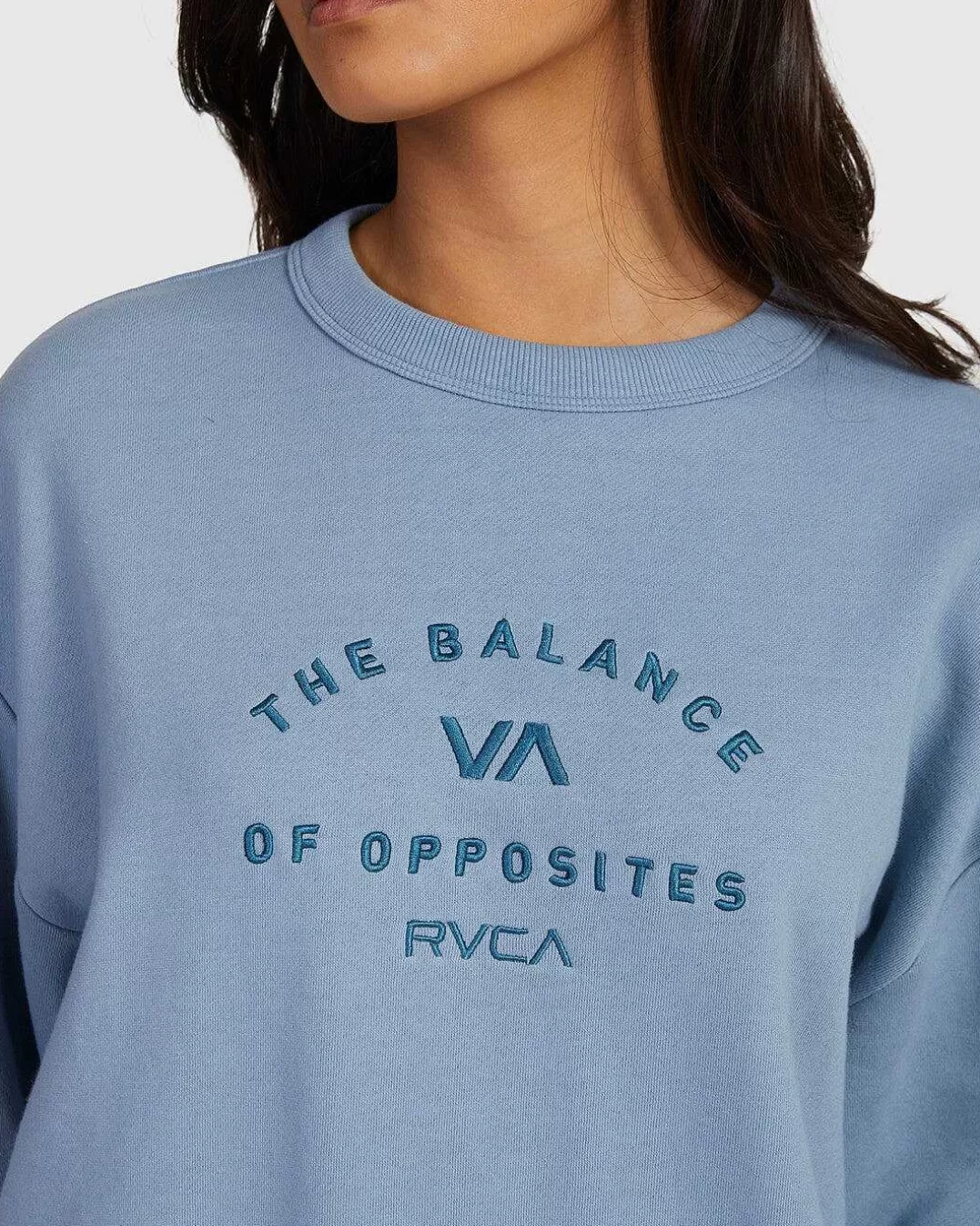 Camisola Ousada Vintage Com Pescoco>RVCA Cheap