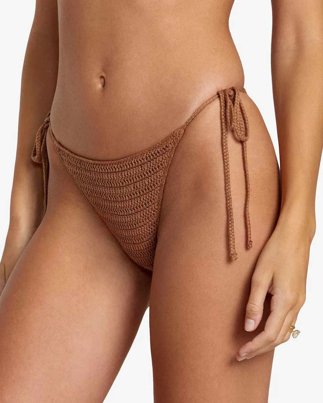 Cueca De Biquini Atrevida Com Amarracao Lateral Em Croche De Algodao>RVCA Sale