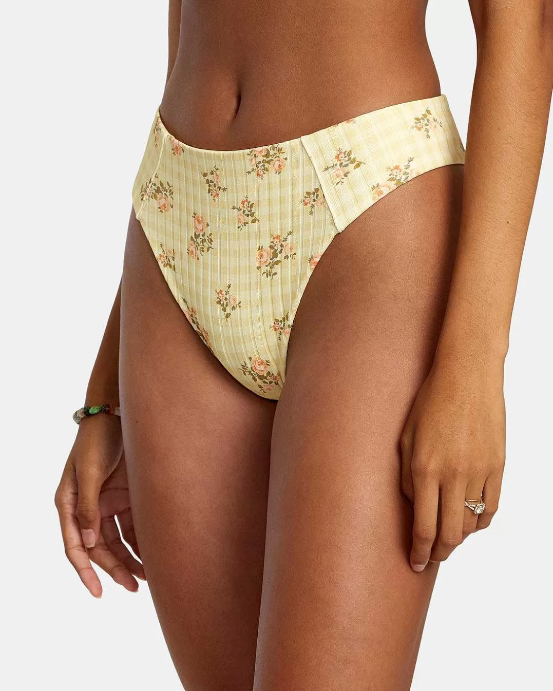Cueca De Biquini Atrevida Com Costela Larga Cottage>RVCA Cheap