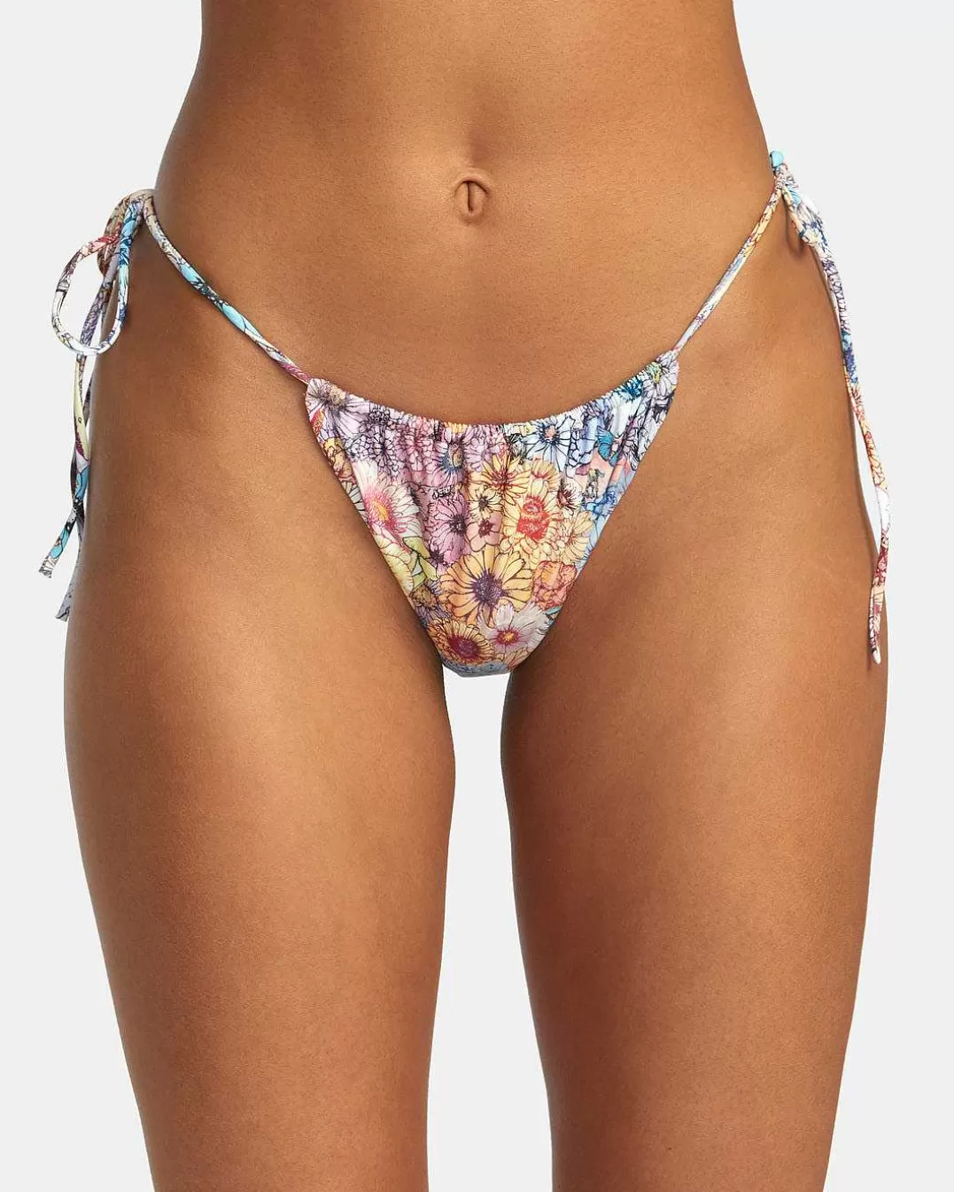 Cueca De Biquini Com Gravata Lateral Sage>RVCA Cheap