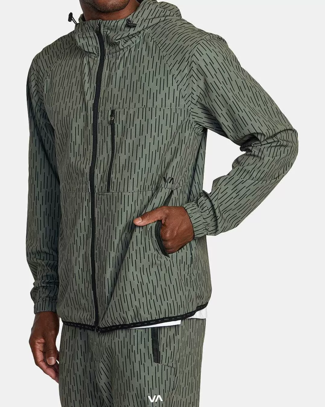 Jaqueta Com Capuz Zip-Up Yogger Ii>RVCA Store