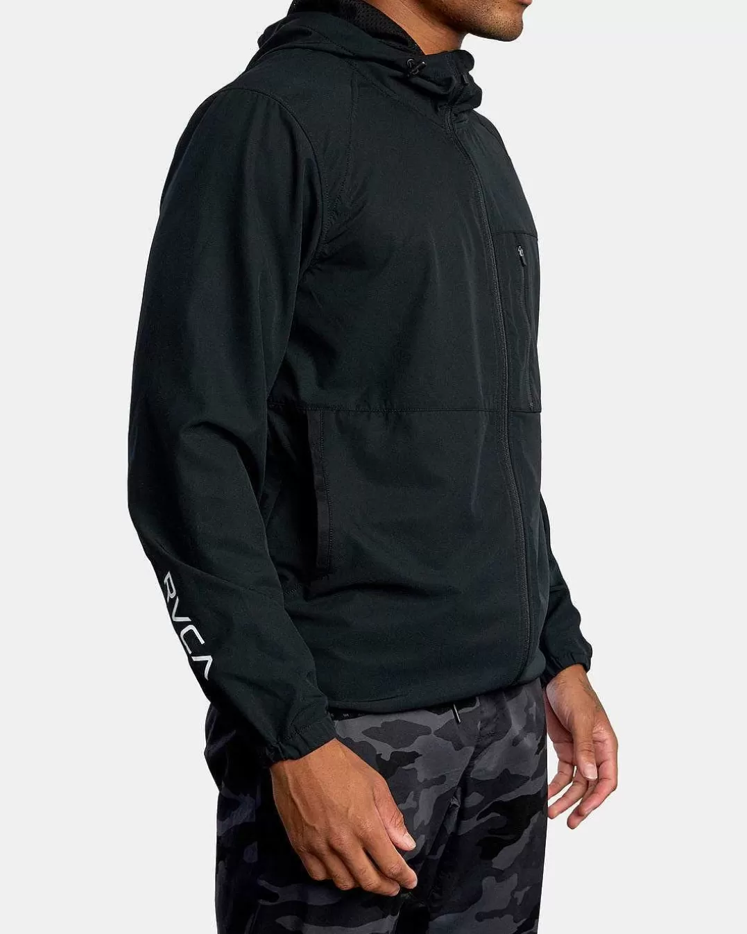 Jaqueta Com Capuz Zip-Up Yogger Ii>RVCA Best Sale