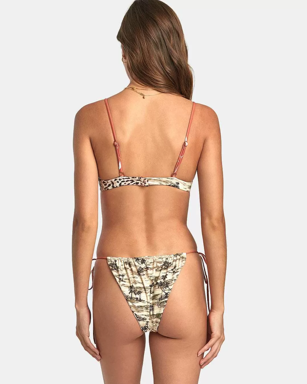 Parte De Baixo De Biquini Media Reversivel Lancada Slide Tie>RVCA Best