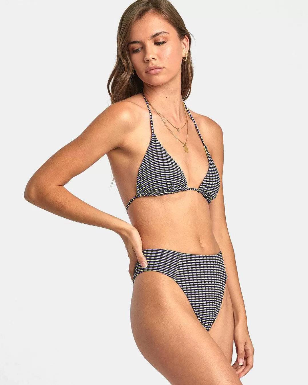 Recorde A Parte Inferior De Biquini De Alto Rise>RVCA Best