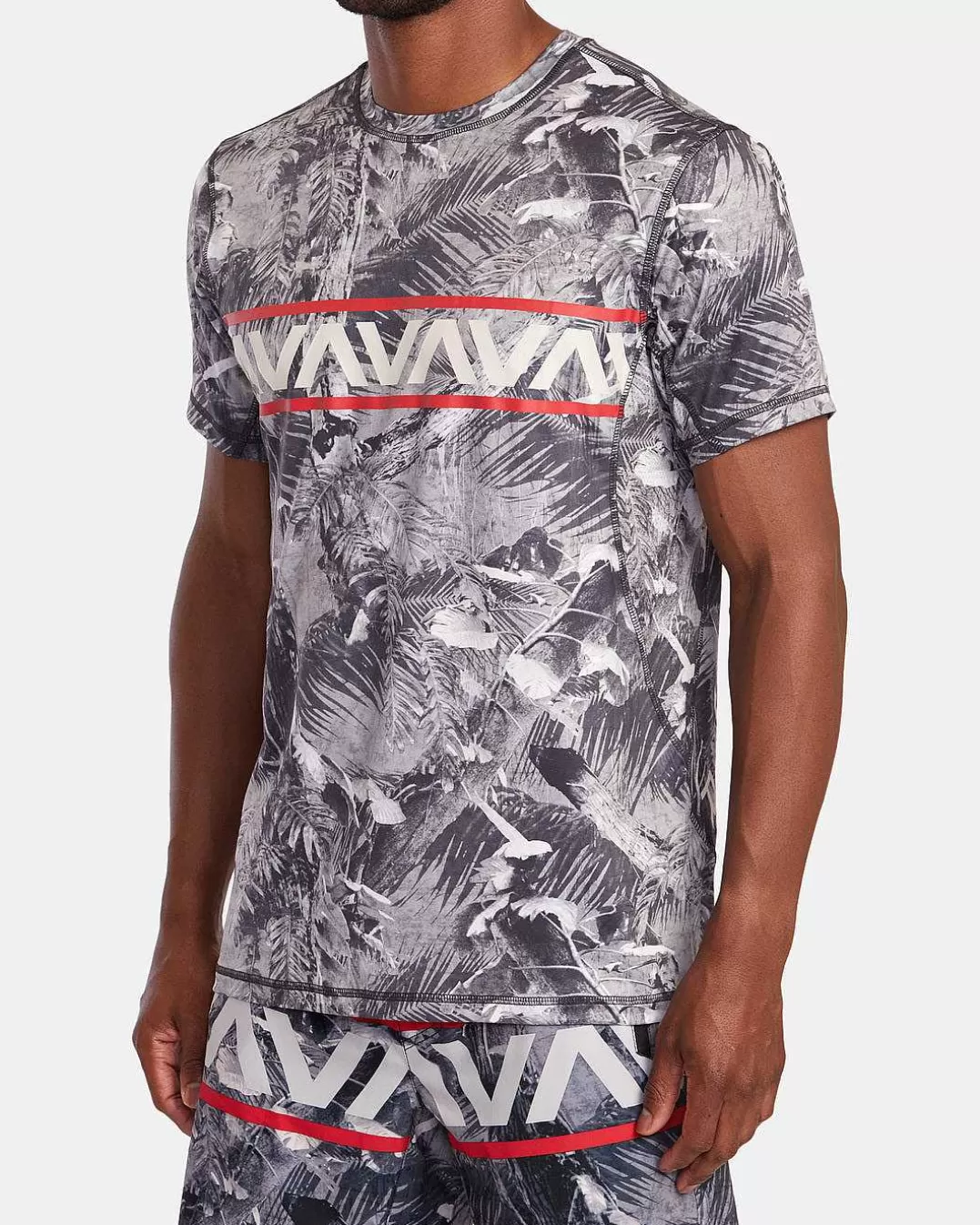 Top De Treino De Manga Curta Hawaii Sport Vent>RVCA Flash Sale