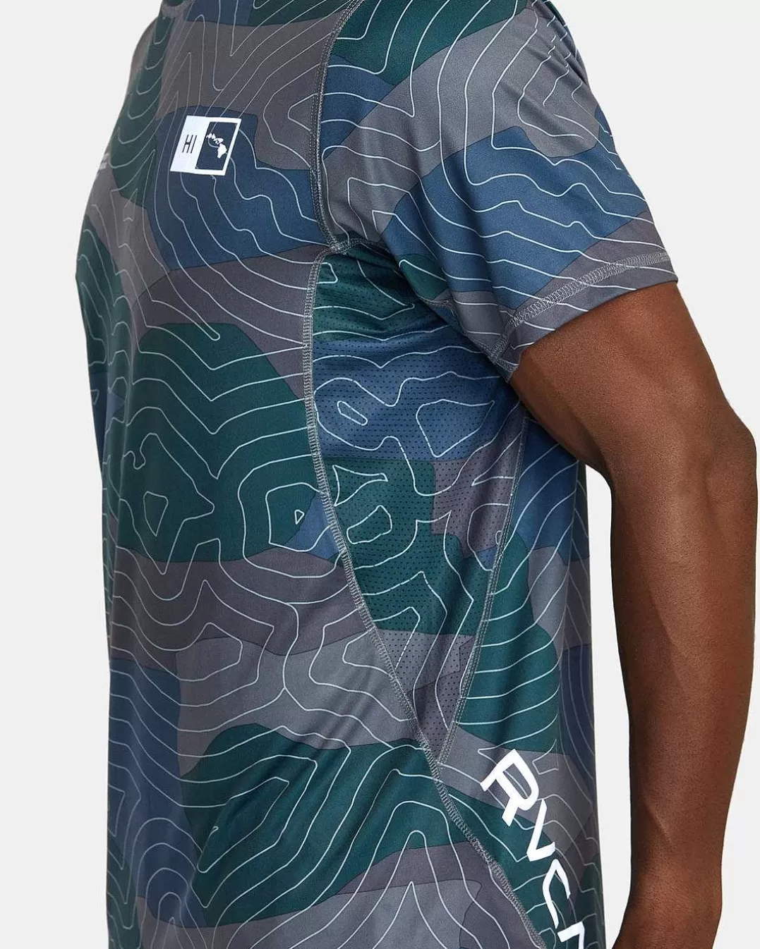 Top De Treino De Manga Curta Hawaii Sport Vent>RVCA Clearance