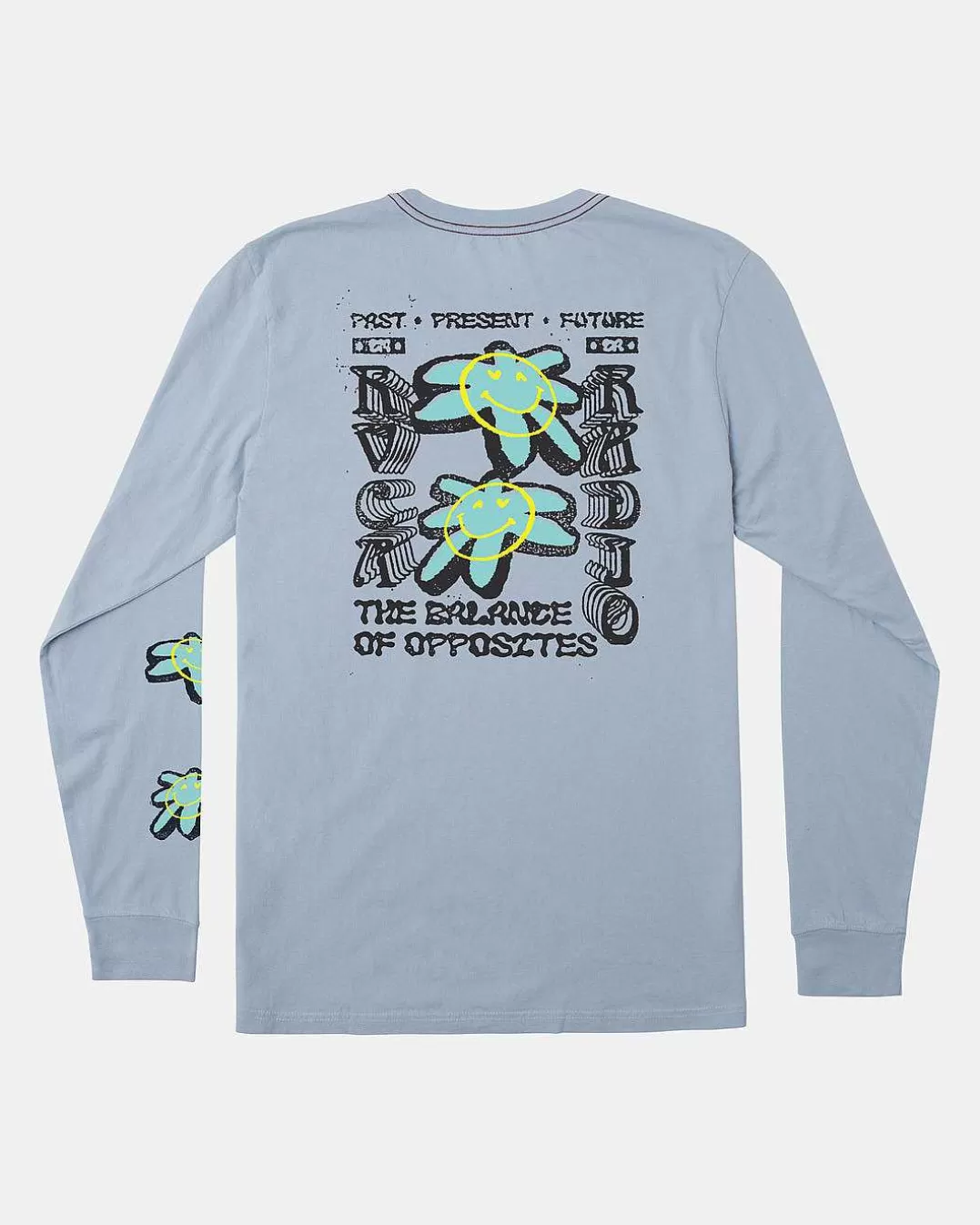T-Shirt De Manga Comprida Starish Para Meninos>RVCA Outlet