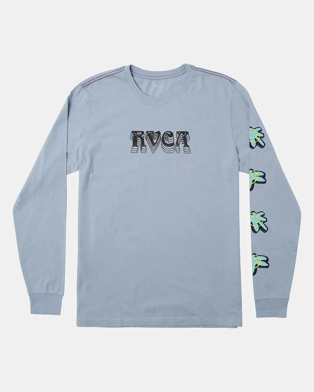 T-Shirt De Manga Comprida Starish Para Meninos>RVCA Outlet