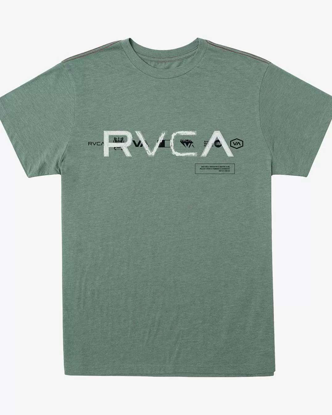 T-Shirt De Manga Curta Grande De Todas As Marcas>RVCA Fashion