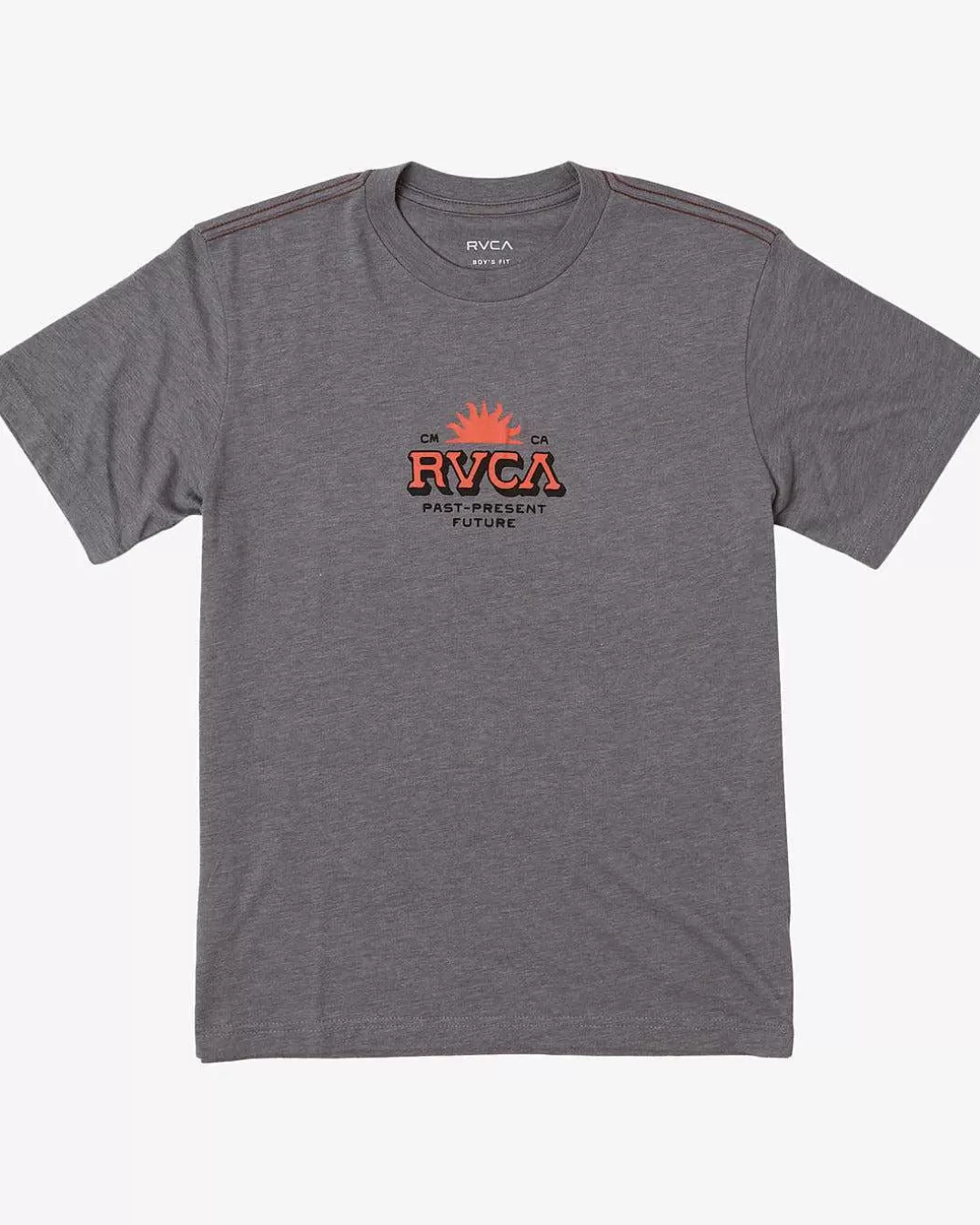 T-Shirt De Manga Curta Tipo Menino>RVCA Clearance
