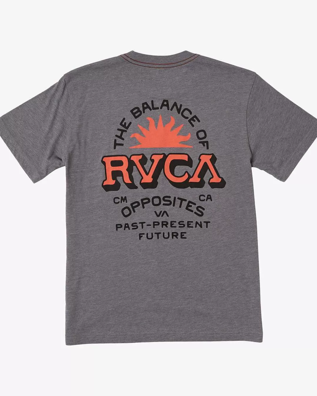 T-Shirt De Manga Curta Tipo Menino>RVCA Clearance